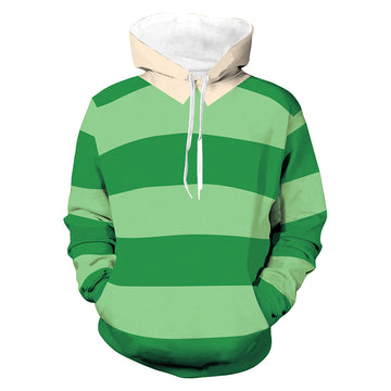Las Pistas de Blue Blue's Clues Cosplay Steve Sudadera con Capucha para Adultos Unisex
